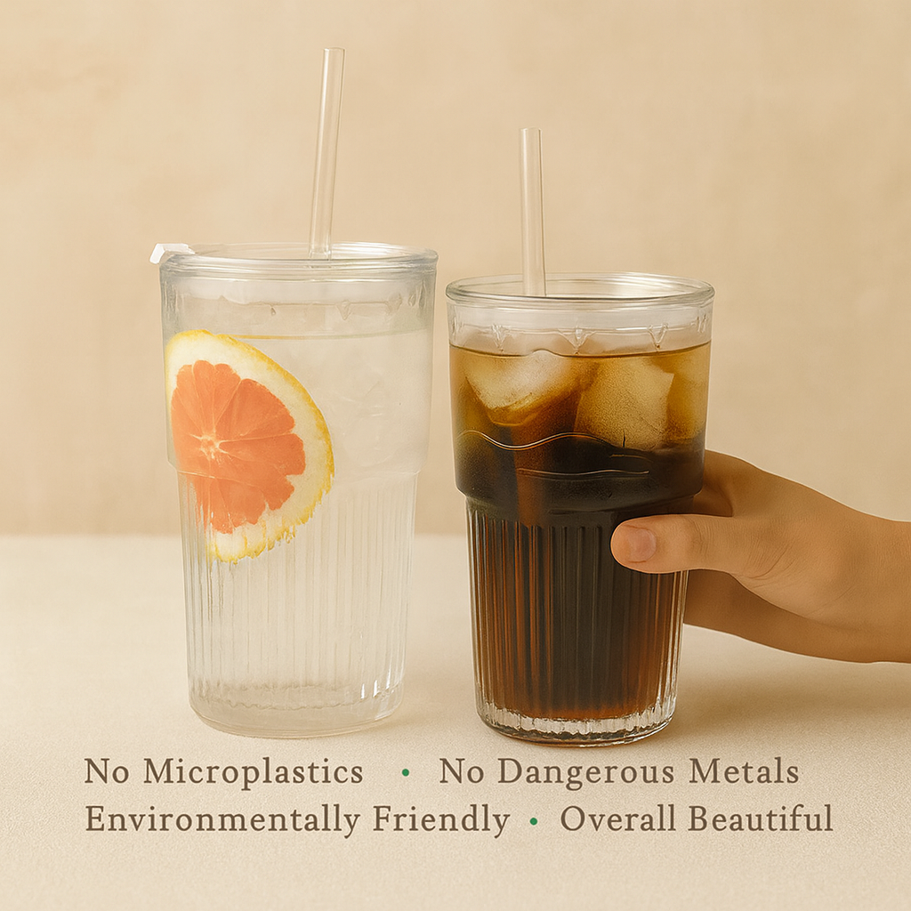 Glassly™  Reusable Glass Cup