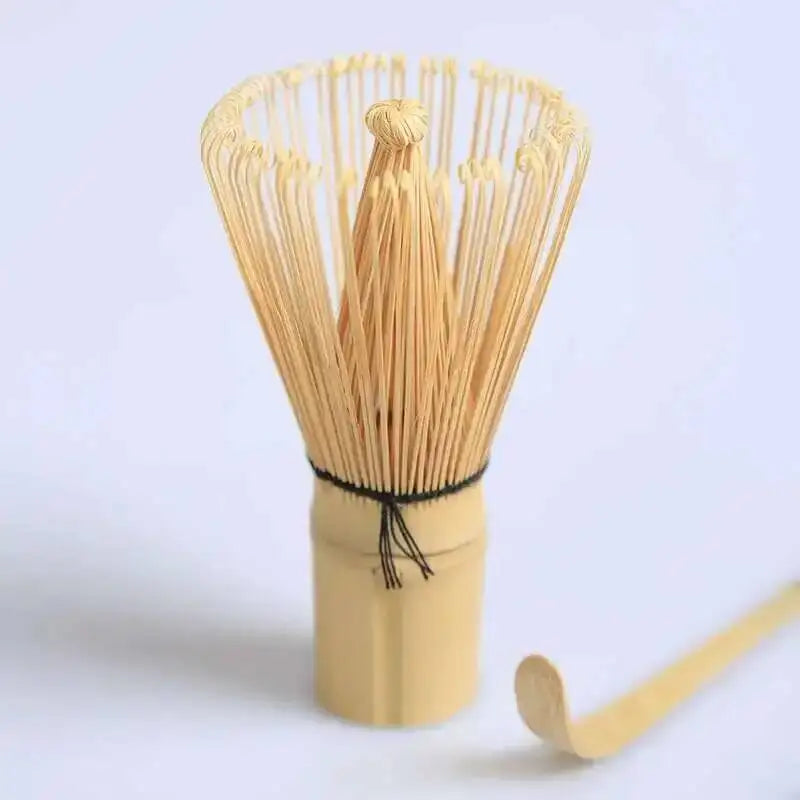 Tea Spoon Set Matcha Set Bamboo Tranditional Tea Sets Home Tea-Making Tools Accessories Pp Resin Tea Whisk Tea Brush