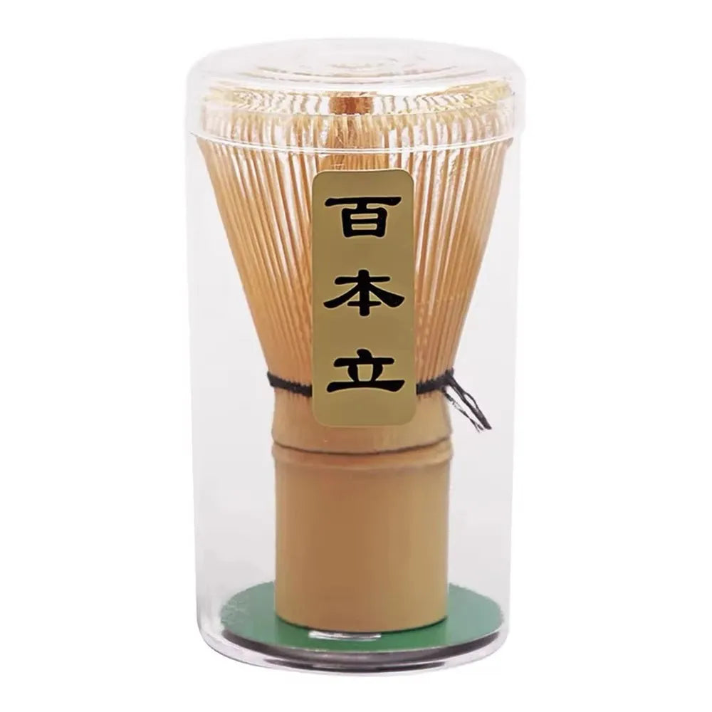 Tea Spoon Set Matcha Set Bamboo Tranditional Tea Sets Home Tea-Making Tools Accessories Pp Resin Tea Whisk Tea Brush
