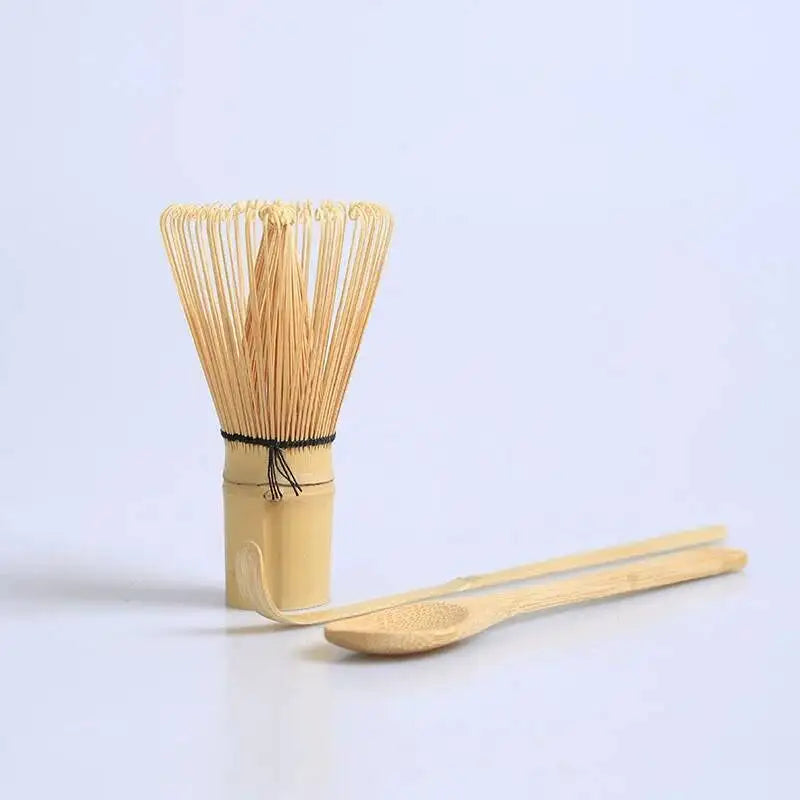 Tea Spoon Set Matcha Set Bamboo Tranditional Tea Sets Home Tea-Making Tools Accessories Pp Resin Tea Whisk Tea Brush